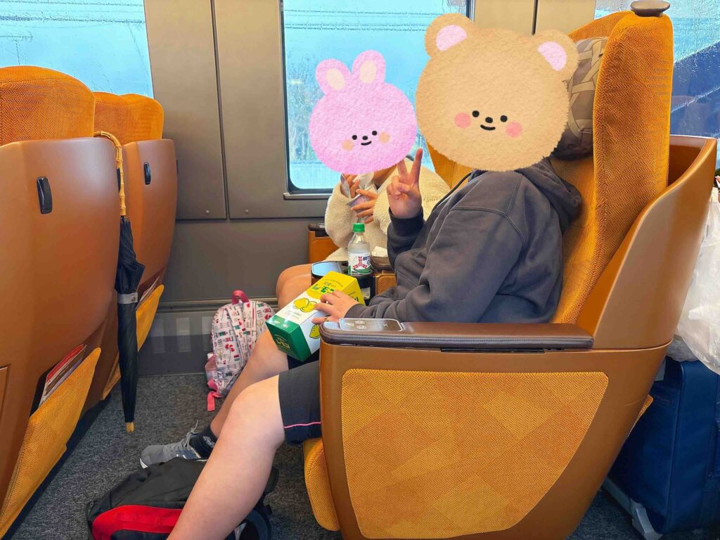 スペーシアXのプレミアムシート。乗り心地は最高！